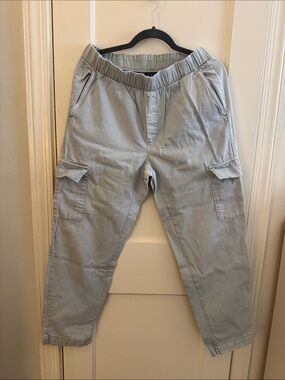 GAP Light blue Cargo Jogger Pants - Elastic Waist